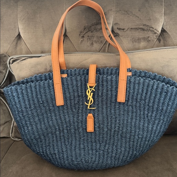 Saint Laurent 2022 small crochet panier tote - Picture 8 of 10